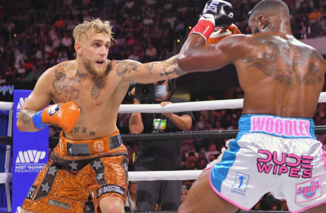 , Jake Paul claims he raked in $100m from Tyron Woodley fight after beating ex-UFC star in boxing clash
