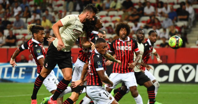 , Watch ex-Chelsea star Olivier Giroud score just FOUR MINUTES into his AC Milan debut during Nice friendly