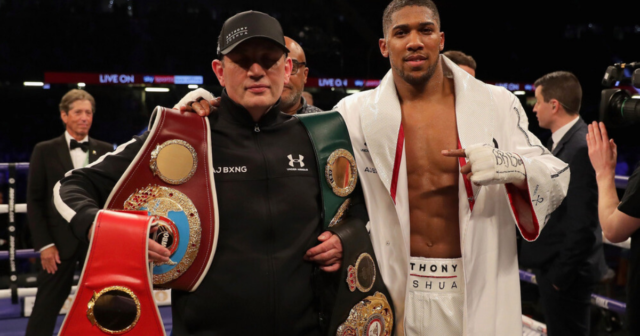 , Anthony Joshua’s coach hoping AJ can put on a ‘great performance’ against Usyk as undisputed fight with Tyson Fury looms