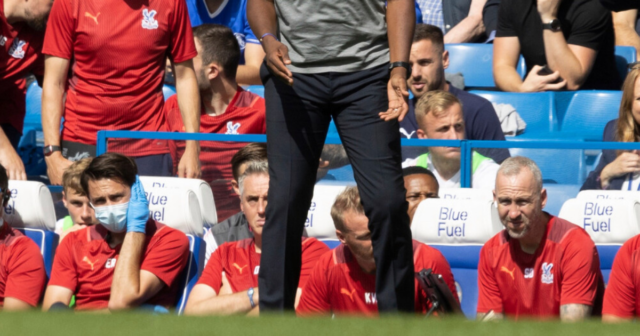 , Patrick Vieira sheds aggressive playing style in dugout as he stays remains subdued during Palace’s 3-0 loss at Chelsea