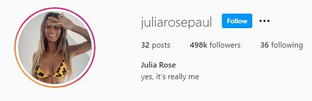 , Jake Paul’s stunning model partner Julia Rose sparks secret marriage rumours after changing Instagram name