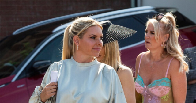 , Glam lady racegoers make the most of the heatwave as they arrive at Doncaster races in ultimate style for Leger festival