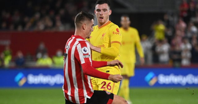 , Brentford ace Canos pleads for return of shin pads after losing them in draw with Liverpool – and offers boots or shirt