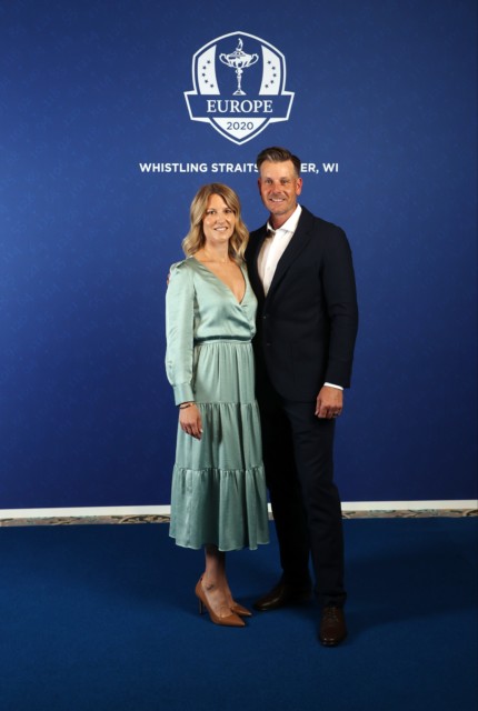 , Glam Ryder Cup Wags pose at Team Europe Gala Dinner as they prepare to cheer on golf star partners at Whistling Straits