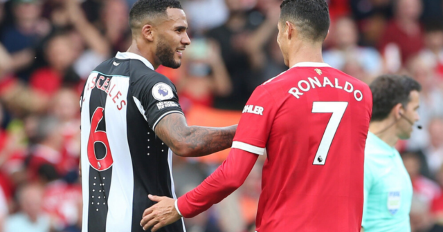 , Two Newcastle players ‘ask to swap shirts with Cristiano Ronaldo’ after Man Utd star scores double in thumping 4-1 win
