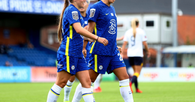 , Chelsea 4 Everton 0: Kerr and Kirby on target as Blues crush Toffees in their first home win of the WSL season