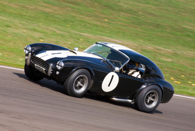 , Former F1 champ Jenson Button on driving 1963 AC Cobra at Goodwood Revival