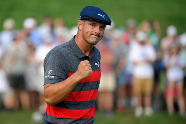, What is the world long drive championships and when is Bryson DeChambeau competing?