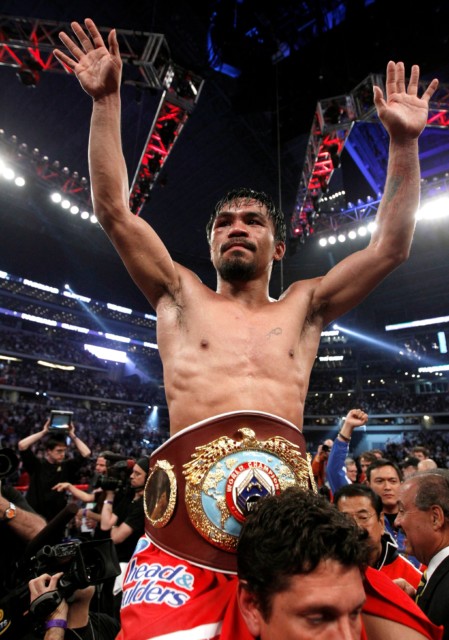 , Canelo says Manny Pacquiao’s retirement was ‘sad’ but it was ‘about time’ boxing legend hung up his gloves