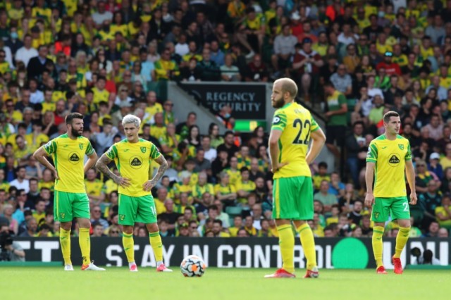 , NORWICH 1 WATFORD 3: Dennis goal and Sarr double seals three points as visitors inflict fifth straight loss on Canaries