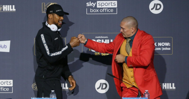 , Anthony Joshua must KO Oleksandr Usyk early or it will be a bad night at the office, says rival Dillian Whyte