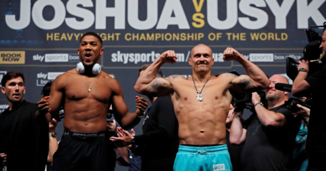 , Anthony Joshua vs Oleksandr Usyk ring walk time: What is the EXACT start time for tonight’s heavyweight mega-fight?