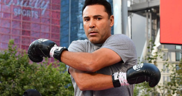 , Oscar De La Hoya rages ‘are you f***ing kidding me?’ when asked who would win between himself and a prime Canelo Alvarez