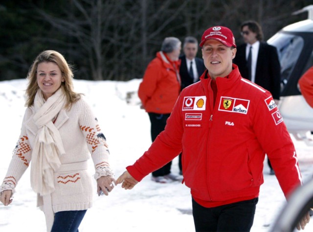 , Who is Michael Schumacher’s wife Corinna Betsch, when did she marry F1 legend and how many children do they have?