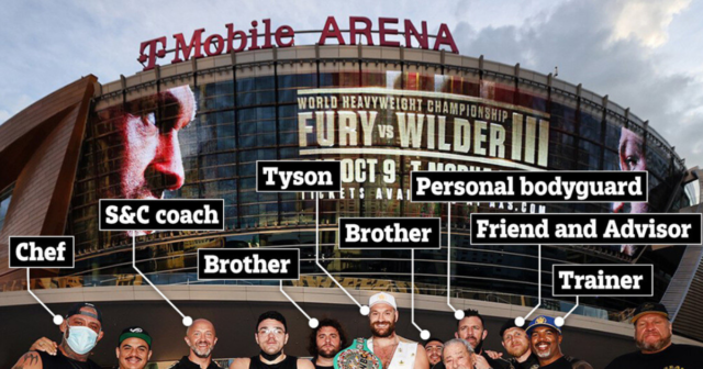 , Inside Tyson Fury’s huge 11-man team who helped him behind the scenes before Deontay Wilder KO from trainers to PR crew