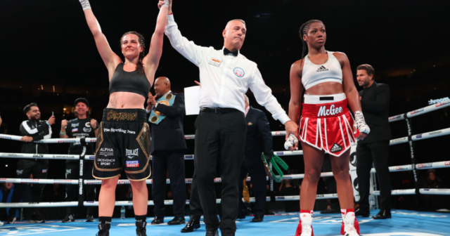 , Chantelle Cameron beats Mary McGee on points to become unified champion… and will now challenge for undisputed gold
