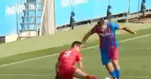 , Watch Sergio Aguero score first Barcelona goal in behind-closed-doors friendly as he ramps up return from injury