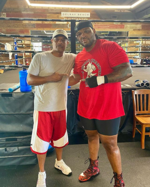, Jarrell Miller training with UFC stars in MMA gym while serving drugs ban but eyes boxing return to fight Tyson Fury