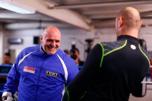 It is believed John Fury is the reason Tyson split with long-term trainer Ben Davison