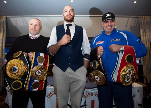 John Fury was ringside to see Tyson Fury become heavyweight champion of the world