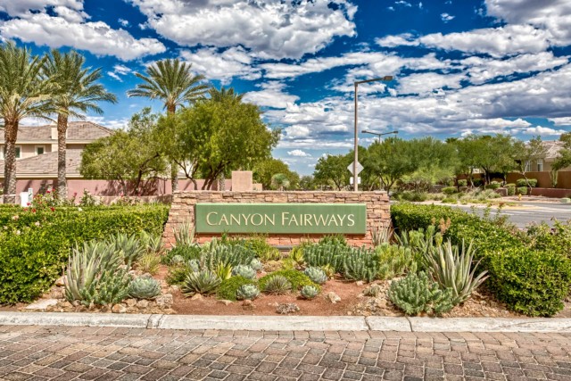 Gravesen lives in the exclusive Canyon Fairways gated community of Summerlin in Las Vegas