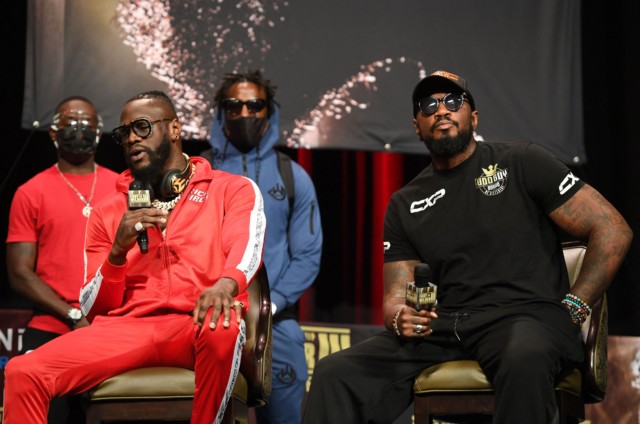 , Deontay Wilder’s trainer accuses Floyd Mayweather of firing ‘random shots’ at boxer after praising his former trainer