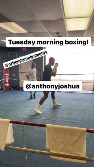 , Anthony Joshua training with Mike Tyson’s former coach for Usyk rematch in big hint he could split from Rob McCracken