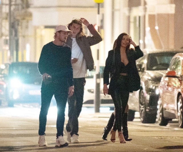 , Logan Paul leaves plush Mayfair restaurant with mystery ladies before heading to the celebrity hotspot Tape Nightclub
