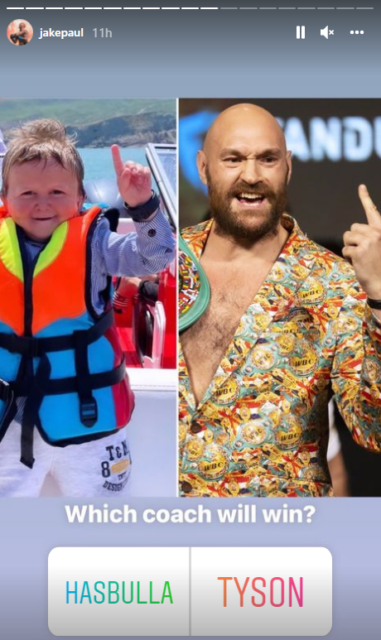 , Jake Paul reacts to Tyson Fury helping ‘Little Timmy’ for December fight and jokes Hasbulla will be in his corner