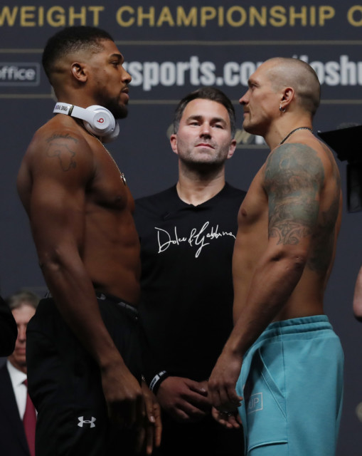 , Anthony Joshua ‘obsessed’ with avenging defeat to Usyk as Eddie Hearn reveals rematch could happen in ‘March or April’