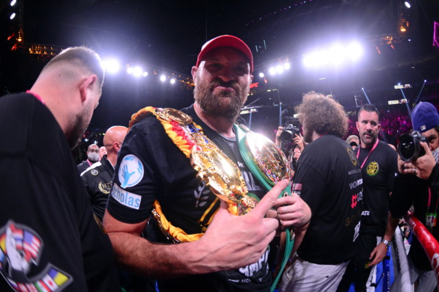 , Tyson Fury suspended and banned from ring return after brutal Deontay Wilder fight as he returns to UK with family