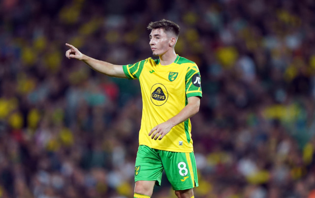 Currently on loan at Norwich, Gilmour has struggled for game time