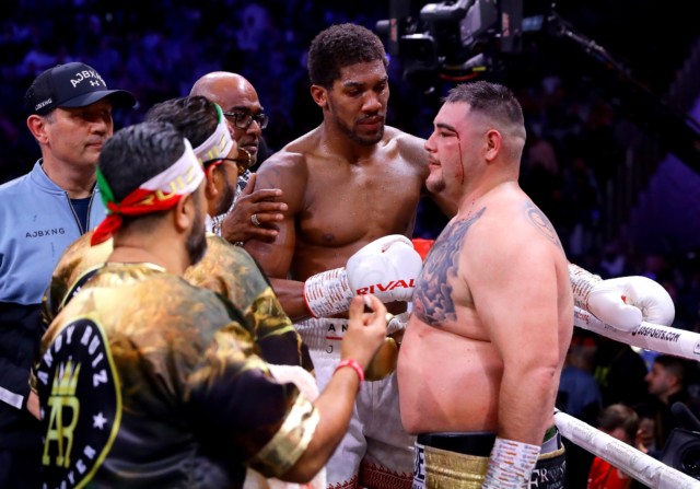, Five things Anthony Joshua could do while touring US gyms including spar Andy Ruiz Jr and sign up new coach for Usyk