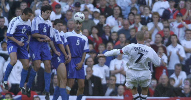 , David Beckham remembers the ‘moment England forgave me’ twenty years on from THAT stunning free-kick against Greece