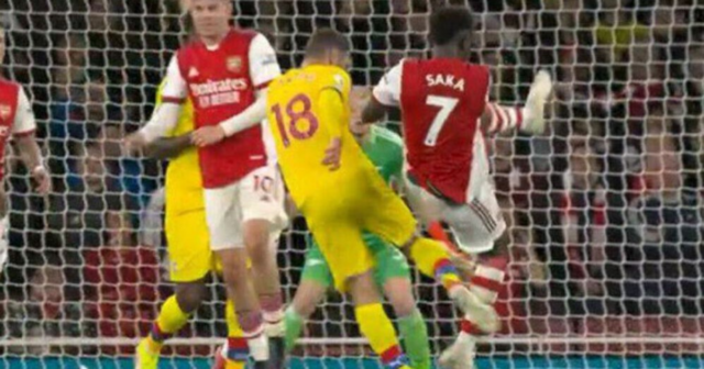 , ‘I did not see it’ – Patrick Vieira channels his inner-Arsene Wenger by claiming he missed McArthur’s horror Saka swipe
