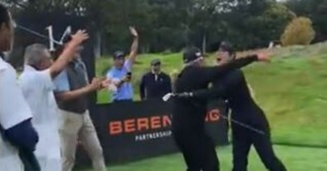 , Watch Paige Spiranac get hole-in-one in front of Gary Player before stunned golf legend hugs her in celebration