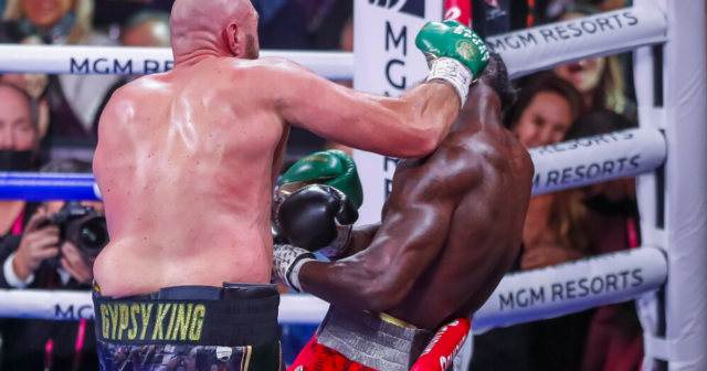 , Deontay Wilder fought with no ‘legs under him’ after Tyson Fury ‘threw his equilibrium off’ in first knockdown