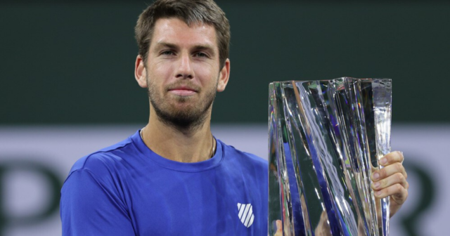, Cameron Norrie seals £900k cheque as first Brit to win Indian Wells Masters after tennis shoes went missing before final