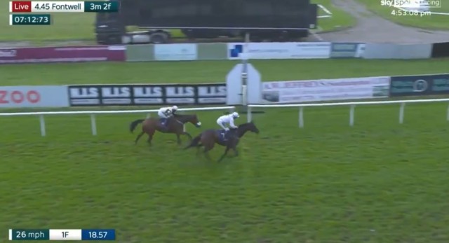 , How has that won? Watch unbelievable finish where horse comes from MILES behind to win