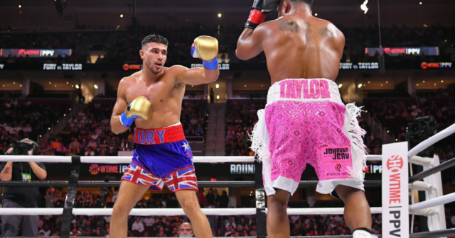 , Tommy Fury predicts round one KO vs Jake Paul but YouTuber says rival ‘doesn’t have a chin’ and ‘couldn’t crack an egg’