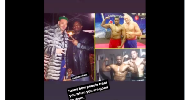 , Tyson Fury shares old pics of him and Dillian Whyte together before friends became enemies and started rowing over fight