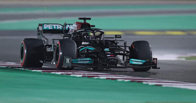 , Lewis Hamilton leaves Max Verstappen in his wake as he takes pole position amid F1 cheating claims at Qatar Grand Prix