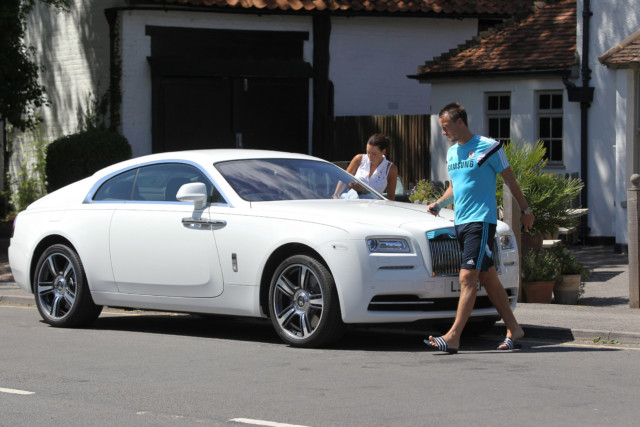 In 2014 Terry showed off his £250k Rolls-Royce Wraith