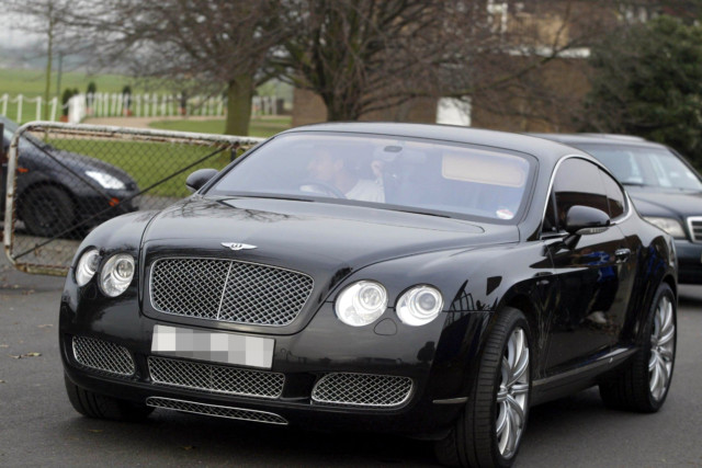 Terry has also been seen in more comfortable cars, like a Bentley Continental GT worth £160k