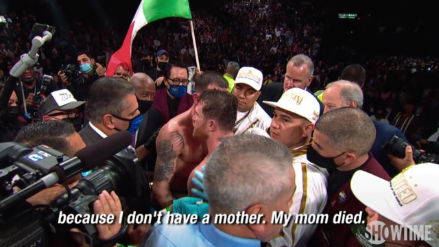 , ‘You are my family’ – Watch never-before-seen footage of Canelo Alvarez’s post-fight exchange with Caleb Plant