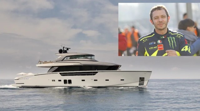 , MotoGP legend Valentino Rossi retires to glam lifestyle with former grid-girl Wag, 14-years his junior, and a £4m yacht