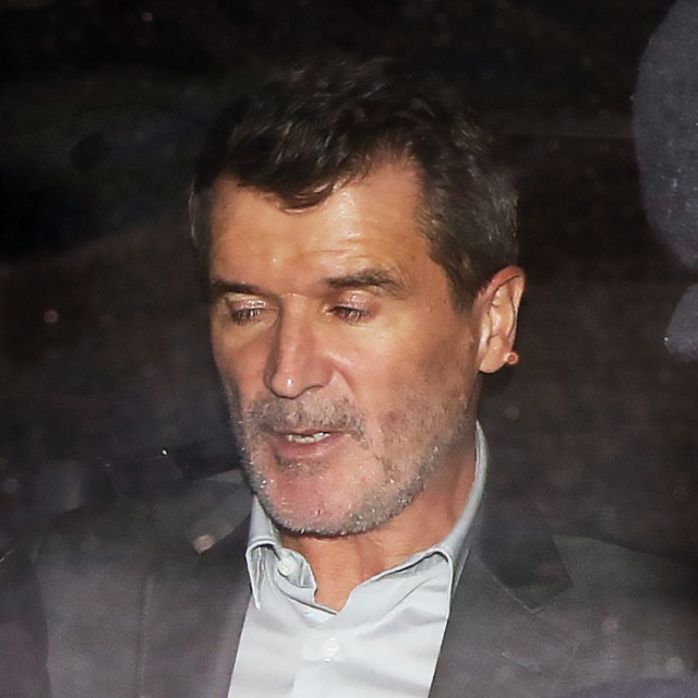, Man Utd legend Roy Keane looks worse for wear as he leaves ITV Palooza after party with Arsenal hero Ian Wright