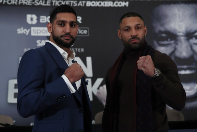 , Amir Khan and Kell Brook in furious row over who had the best DEFEAT to Terence Crawford