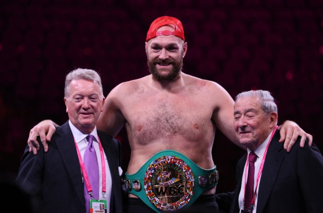 , Tyson Fury does NOT have mandatory challenger to answer, says promoter Frank Warren in huge blow to Dillian Whyte