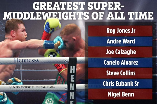 , Where does Canelo Alvarez rank in the best ever super-middleweights? Top 7 168lb fighters of all time ranked